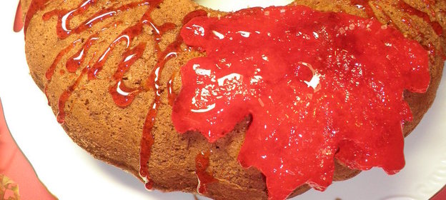 Кекс свекольный Багряная осень