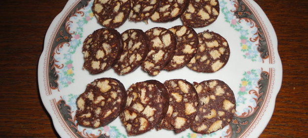 шеколадная колбаска