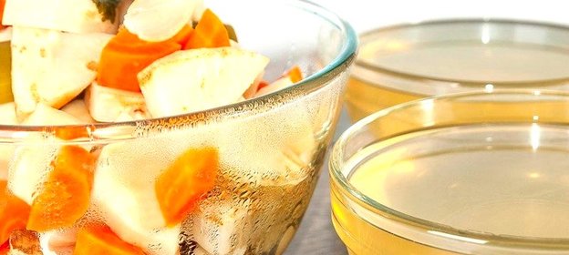 Овощной бульон простой