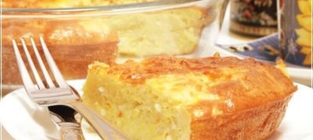 Рисовая запеканка с омлетом (на завтрак, и не только...)