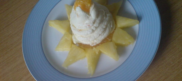 Десерт Ванильная сметанка