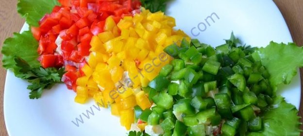 Салат Светофор