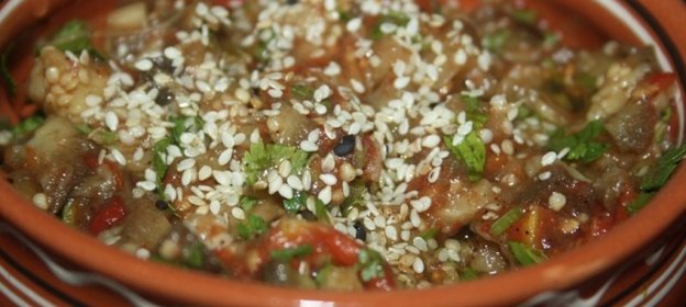 Паста из печеных овощей