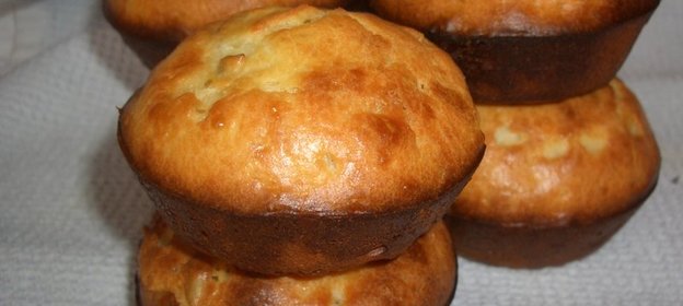 Кексы с фетой и семечками