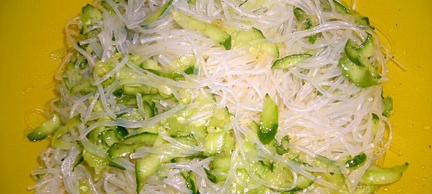 Рисовая лапша по- корейски