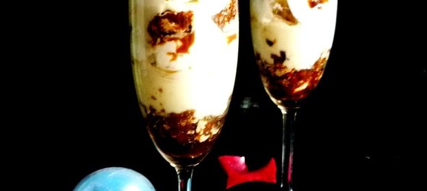 Трайфл кофейно-банановый