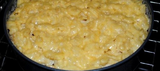 Запеканка с телятиной и макаронами