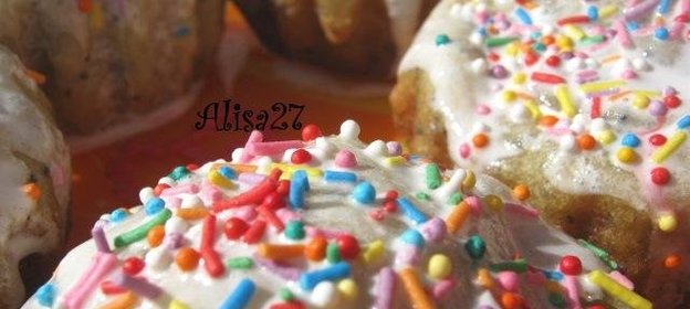 Маковые кексики или куличи с маком