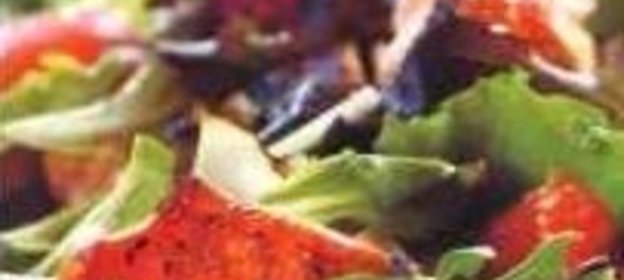 Салат с лососем и грейпфрутом