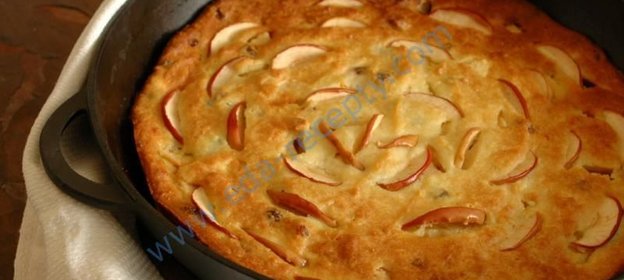 Запеканка с яблоками