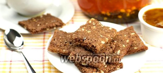 Печенье с шоколадно-ореховой пастой