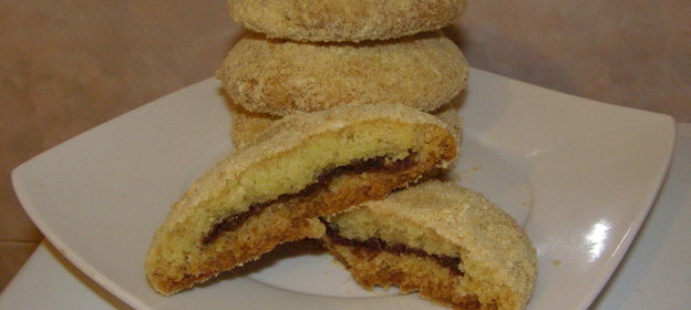 Печенье с ореховой пастой