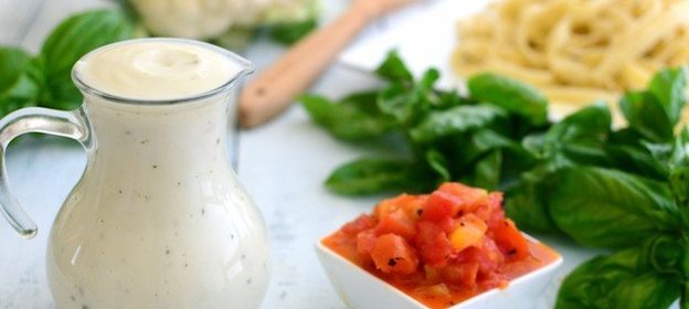 Соус Альфредо из цветной капусты