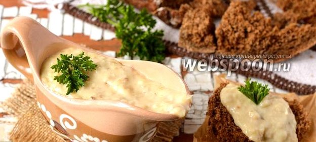 Грибной сливочный соус