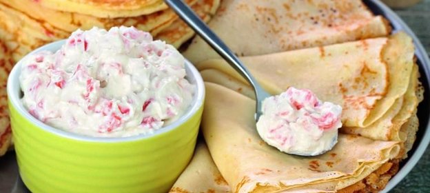 Соус с копченой рыбой