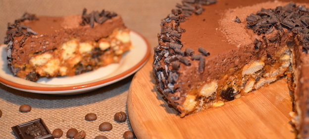 Холодный ШОКОЛАДНЫЙ ТОРТ