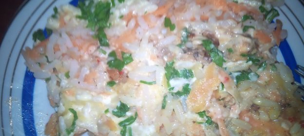 Пибрими ша или Рисовая запеканка