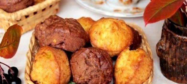 Кексы тыквенные