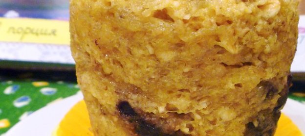 Кекс бананово-овсяный