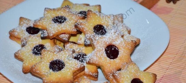 Песочное печенье Звездочки
