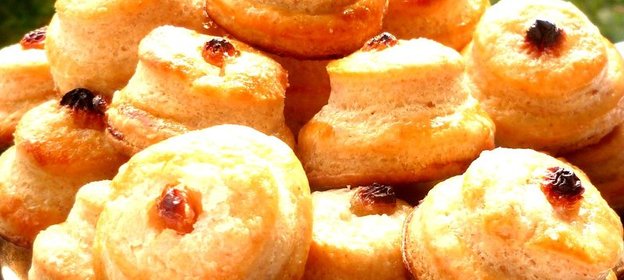 Творожное печенье