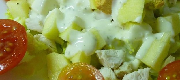 Цезарь с курицей