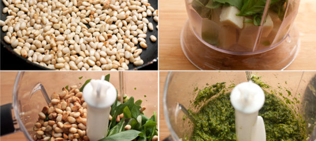 Спагетти с лососем