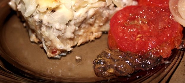 Хлебная запеканка с мясом и капустой или работа над ошибками