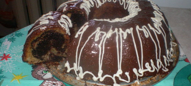 Мраморный кекс по мотивам Пьера Эрме