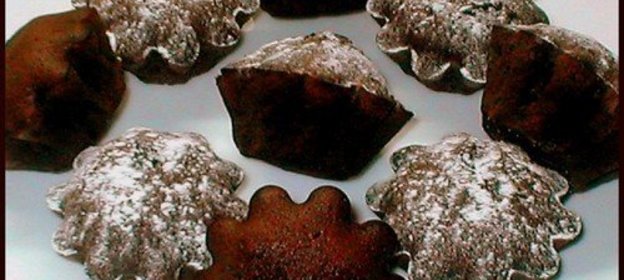 КЕКСЫ С ЖИДКИМ ШОКОЛАДОМ