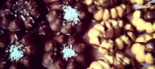 Сливочное печенье с лимонной цедрой