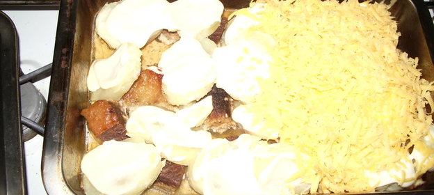 Мясо под шубой