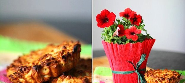 Маффины с яблоком и овсяными хлопьями