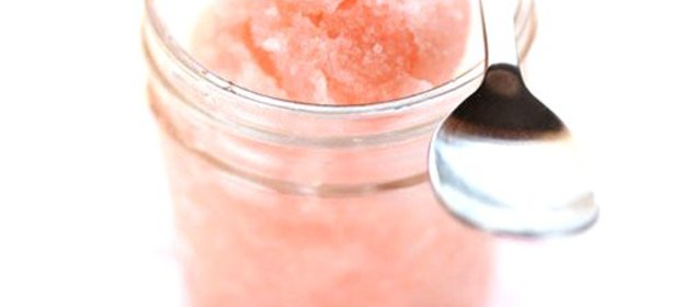 Сорбет из розовых грейпфрутов