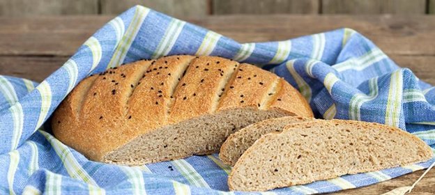 Хлеб с цельнозерновой мукой