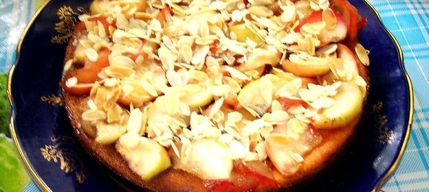 Яблочно-творожная запеканка