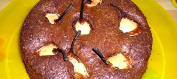 Шоколадно-кофейный пирог