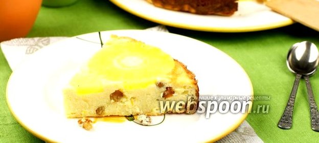 Творожная запеканка с ананасами