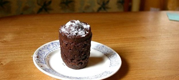 Шоколадный кекс за 5 минут