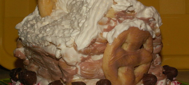 Десерт Снежный домик