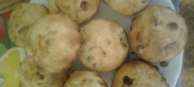 Кексы с изюмом