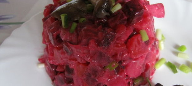 Спагетти с грибным соусом