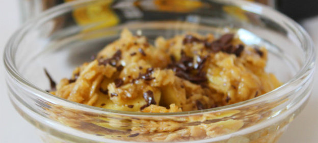 Быстрый десерт из яблок