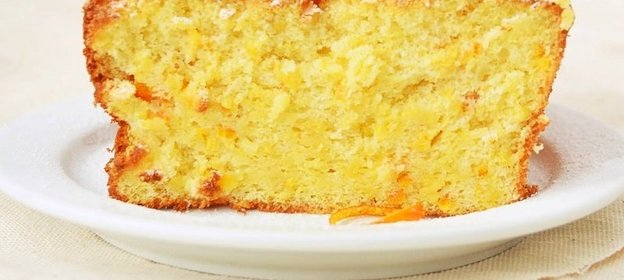 Апельсиновый кекс с изюмом