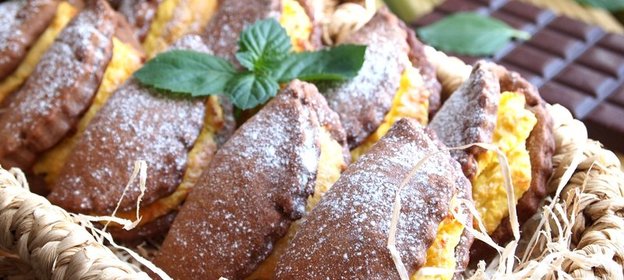 Шоколадно-кокосовые сочни