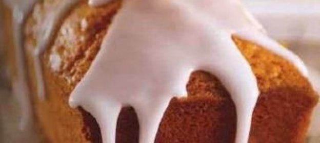 Лимонный кекс под сахарной глазурью