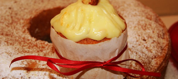 Апельсиновый кекс с лесным орехом /для Алёнушки 777/