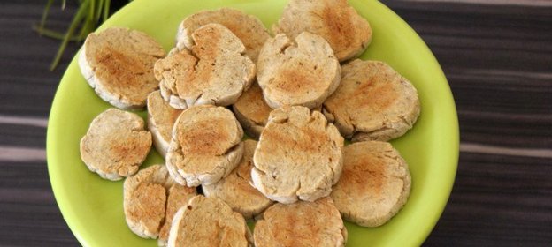 Постное банановое печенье