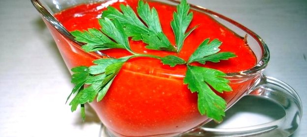 Соус острый из помидоров и перцев