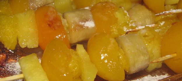 Фруктовые шашлычки